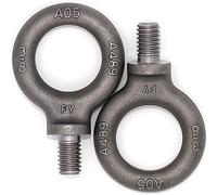 2 Pcs Lifting Shoulder Eye bolt 3/8"