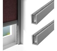 2 Pcs Light Blocking Strips for Roller Blinds - Effective Gap Blockers for Privacy and Blackout in Bedroom and Kitchen