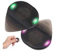 2 Pcs Lighted Guitar Picks LED Glowing Picks for Guitar and Ukulele | PC Build, Easy to Use, Enhanced Visibility on Stages, Versatile Application for Different Musical Genres and Styles