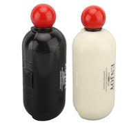 2 Pcs Lint Roller Remover Lint Remover Washable 2 in 1 Flip Cover Lint Remover Brush Cleanable Lint Cleaner Rinsable Scratch Covers Removers (Black and White)