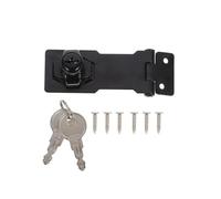 2 Pcs Lock Closet Door Window Locks Child Proof Cabinet Latch Sliding Keyed Metal for Doors