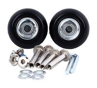 2 Pcs Luggage Caster Wheels, Luggage Swivel Wheel, Suitcase Wheels Replacement 360 Spinner Kits, Rotating Flexible Quietness 2 Pack 1.57x0.71in (1.57x0.71in)