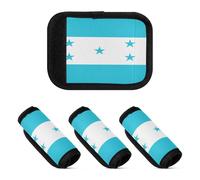 2 Pcs Luggage Handle Wraps Anti-Slip Decorative Luggage Handle for Handle Bags, National Flag of Honduras, one sizex4