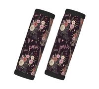 2 Pcs Luggage Handle Wraps for Suitcase - Romantic Paris Suitcase Tags Identifiers for Suitcases, Luggage Handle Covers, Luggage Accessories Travel Essentials for Flying
