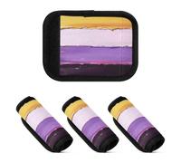 2 Pcs Luggage Handle Wraps Non Binary Pride Flag Nb Nonbinary Pride Lgbt Protective Bag Handle Wrap for Bag Backpack Luggage, Non Binary Pride Flag NB Nonbinary Pride LGBT, one sizex4