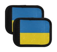 2 Pcs Luggage Handle Wraps Ukraine Flag Ukrainian National Neoprene Handle Wrap Grip Replacement accesorios para viajes