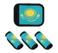 2 Pcs Luggage Handle Wraps Unique Baggage Identifier for Handle Bags, Flag of the Cayman Islands, one sizex2
