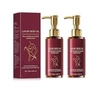 2 Pcs Luxury Body Oil, Firming Nourishing Body Lotion for Women, Deeped Moisturizing Firms, Improves Fine Lines 120ml (2)