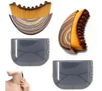 2 PCS Lymphatic Drainage Brush, Lymphatic Contour Face Brush, Contour Face Massager, Ergonomic Design, Relieves Fatigue, and Precisely Fits The Skin.