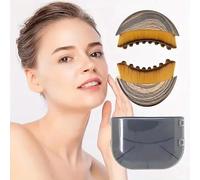 2 PCS Lymphatic Drainage Face Brush, Dry Brushing, Chin & Jawline Sculpting Ergonomically Designed to Fit The Skin Precisely, Reduces Puffiness & Relieve Fatigue