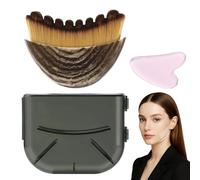 2 Pcs Lymphatic Face Brush, Lymphatic Drainage Brush, Face Brush Lymphatic Drainage, Designed Specifically for Massage, Suitable for Skin and Daily Massage