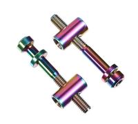 2 Pcs M5x40mm Titanium Alloy Seatpost Binder Bolt