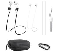 2 Pcs Magnetic Anti-Lost Straps Earbuds Lanyard,Earbud Lanyard Strap Soft Silicone Straps Lanyards Neck Strap Compatible with AirPods Pro 3/2/1