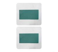 2 PCS Magnetic Field Viewer Film 25x50mm, Flexible Micro-Encapsulated Detector Card for Visualizing Static Fields, Science Education Lab Tool, Quality Control and Reverse Engineering
