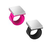 2 PCS Magnetic Pin Cushion Wristband - Strong - Grip Sewing & Braiding Pin Holder, Comfortable Wearable Design, Keeps Pins/Needles Organized