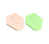 2 Pcs Magnetic Seam Guides for Sewing Machines, Multi-Purpose Seam Guide with PTFE Surface, Adjustable Magnetic Sewing Guide for Straight Stitching, Hemming & Quilting, Pink & Green