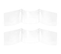 2 Pcs Mahjong Card Sleeve,Clear Mahjong Cards 2025 Holder,Playing Cards Cover,Plastic Sleeves for Card Sleeve Protector,Accessories Gifts for Women