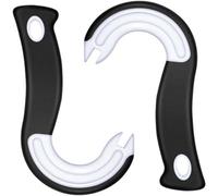 2 Pcs Manual Can Openers Ring Pull Can Opener J Shaped Beer Opener Opener Pull Helper Opener Pull Helper Hook Can Opener Easy to Open for Cans with Locking Rings