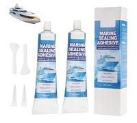 2 Pcs Marine Fibreglass Repair Kit 200ml Gelcoat Paste for Boat Bath Sink | Surface Filler for Ceramic Porcelain Shower Tray Bathtub Yacht DIY Chips Cracks Scratches Small Holes Home Maintenance