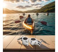 2 Pcs Marine Grade Bimini Top Hardware 316 Stainless Steel Hinged Jaw Slide for Boats (25mm)