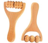 2 Pcs Massage Roller,Back Massage Roller,Massage Tool Muscle Belly Relief Tool Full Body Muscle Release and Soft Tissue Massage