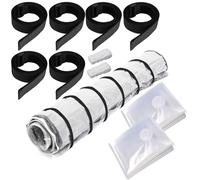 2 Pcs Mattress Vacuum Storage Bags, Suction Bags for Storage with 6 Pcs Straps Mattress Compression Bag Space Saver Vacuum Storage Bags for Single Memory Foam Inner Mattresses(220x100cm/86.61×39.37in)