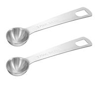 2 Pcs Measuring Spoons Tablespoon Measuring Spoon 1/4 Tbsp (3/4 TSP (1/4 tbsp | 3.75 ml | 1/8 oz) Mini Spoons Stainless Steel Measuring Spoons for Kitchen Cooking Spoon