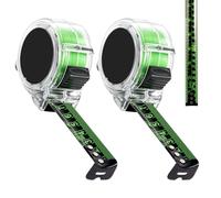 2 PCS Measuring Tape 5m/16ft Tape Measure Imperial and Metric Tape Measure