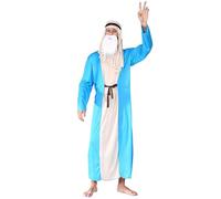 2 Pcs Men Shepherd Costume Adult Joseph Outfit Fancy Dress For Themed Events Halloween Party One Size
