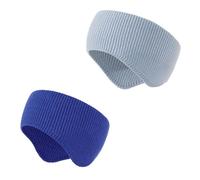 2 Pcs Men Women Ear Warmers Headbands Autumn Winter Knit Earmuffs Head Bands for Ski, Cycling, and Running (I)