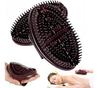 2 Pcs Meridian Brush Massage Brush, Beauty Salon Professional Custom Meridian Brush, Acupressure Meridian Brush, Meridian Scalp Massage Brush, Full Body Relaxation Comb