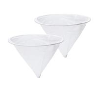 2 Pcs Mesh Bee Keeping Honey Filter Strainer for 5 Gallon Bucket Mess Nylon Strainer Extract Tool,Honey Sieve,Beekeeping Supplies (Coarse 2 pcs)