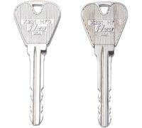 2 Pcs Metal Folding Magic Key, Through Bottle Magic Tricks Stage Close-up Magic Props, Fun Magic Props Easy to Play,Magic Kits and Accessories，Novelty Gag Magic Props