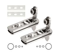 2 Pcs Metal Gasket Seal for Zippo Lighters Insert Anti-Evaporation Fuel Leak Prevention Lighter Repair Kit with Nitrile Rubber Rings Absorbent Cotton Flint Slot Insert Replacement Parts