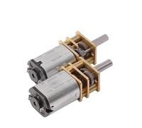 2 Pcs Metal Gear Motor with DC 3V 6V 12V N20 15rpm 30rpm 50rpm 60rpm 100rpm 200RPM 300RPM 500rpm 1000rpm(6v,2000)