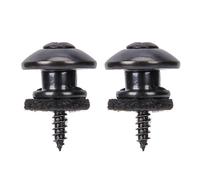2 Pcs Metal Heavy Duty Guitar Strap Lock End Pin Replacement Guitar Straplock Button Tail Pins Strap Retainer