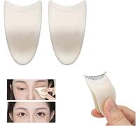 2 Pcs Mini False Eyelash Applicator Mascara Eyelash Clip,False Eyelash Auxiliary Clip,Magnetic Eyelashes Applicator Helper Tool,Magnetic False Eyelashes Clip,Easily Apply Magnetic Eyelash