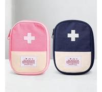 2 PCS Mini First Aid Pouch Empty, 6X4.5'' Travel Medicine Storage Bag/Small First Aid Bag/Portable Emergency Pouch/First Aid Bag Empty for Home, Office, Outdoor & Emergency Medical Supplie