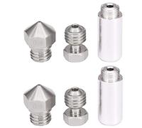 2 Pcs MK10 All Metal Hot End Kit MK10 Extruder 0.4mm 3D Printer Hotend