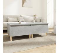 vidaXL Side Tables 2 pcs Concrete Grey 50x46x35 cm Engineered Wood NEW