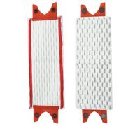 2 Pcs Mop Refill Compatible with Vileda 1-2 Spray, Spray Mop Head Replacement, Microfiber Replacement Mops Cleaning Pad Washable for Reuse, Easy to Attach, Absorbent for Floors (Grey)