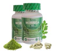 2 PCS Moringa Capsules,90 Capsules 800mg Non-GMO and Gluten Free,Moringa Powder Capsules Supplement Supports Energy, Joint & Immunity & Gut Health