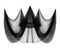 2 Pcs Mosquito Nettings,10 x 13Ft Fly Insect Bird Net Garden Mesh Screen Barrier,Mosquito Mesh Screen for Patio,Balcony,Camping,Umbrella,Protecting Vegetables Fruit Tree Plants(Black)