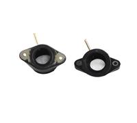 2 Pcs Motorcycle Carb Intake Manifold Boot Carburetor Interface Adapter for XV400 XV500 XV535 carburetor accessories