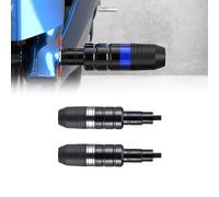 2 Pcs Motorcycle Crash Bars for Ducati XDiavel 2016-2024, Drop Protection Collision Cushioning Effectively Disperse Impact Force Motorbike Crash Sliders,2 Silver