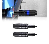 2 Pcs Motorcycle Crash Bars for Honda SH Mode, Drop Protection Collision Cushioning Effectively Disperse Impact Force Motorbike Crash Sliders,1 Black