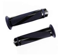 2 Pcs Motorcycle Grips for HD FL Hydra Glide 1949-1957, Comfortable Grip Anti-Slip Texture Enhances Steering Control Motorcycle Handlebar Grips,3 Black