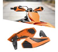 2 Pcs motorcycle Handlebar Handguards for Honda CBR SC59 2008-2016, Suitable for handlebars with a diameter of 22-28mm dirt bike handguards,1 Orange