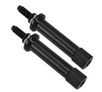 2 Pcs Motorcycle Quick Release Seat Bolts Replacement Fit for Triumph Thruxton Bonneville Scrambler T100 2001-2015 Long Tool Free Extended Bolt Screw (Color : Black)