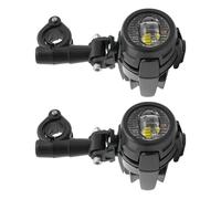 2 PCS Motorcycle Spotlight, 12V Motorbike Driving Fog Light, Auxiliary Lamp, Running Light, L+R for Universal Motorcycle BMW R1200GS F800GS